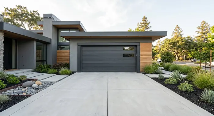 Architectural steel garage door installation Encinitas CA – 24/7 Premium Doors and Gates